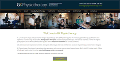 Desktop Screenshot of gkphysiotherapy.com